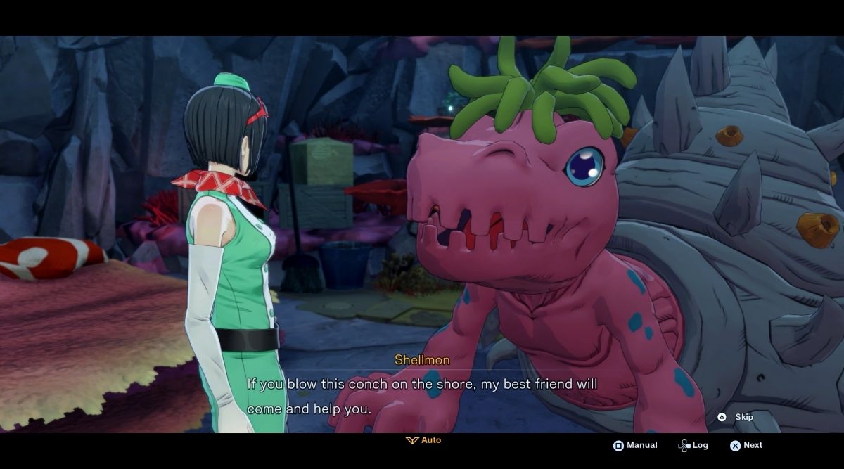 Digimon Story Time Stranger Shellmon