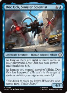 Doc Oc Magic the Gathering Blue Creature Set