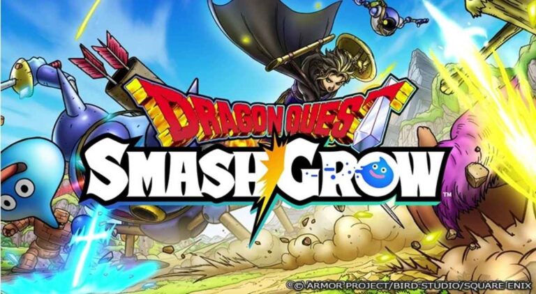 New Dragon Quest Mobile Game Looks To Combine Roguelite Action and Classic Charm Dragon Quest Smash/Grow promotional image from Square Enix
