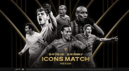 EA Sports FC Icons Match promotional image from Nexon
