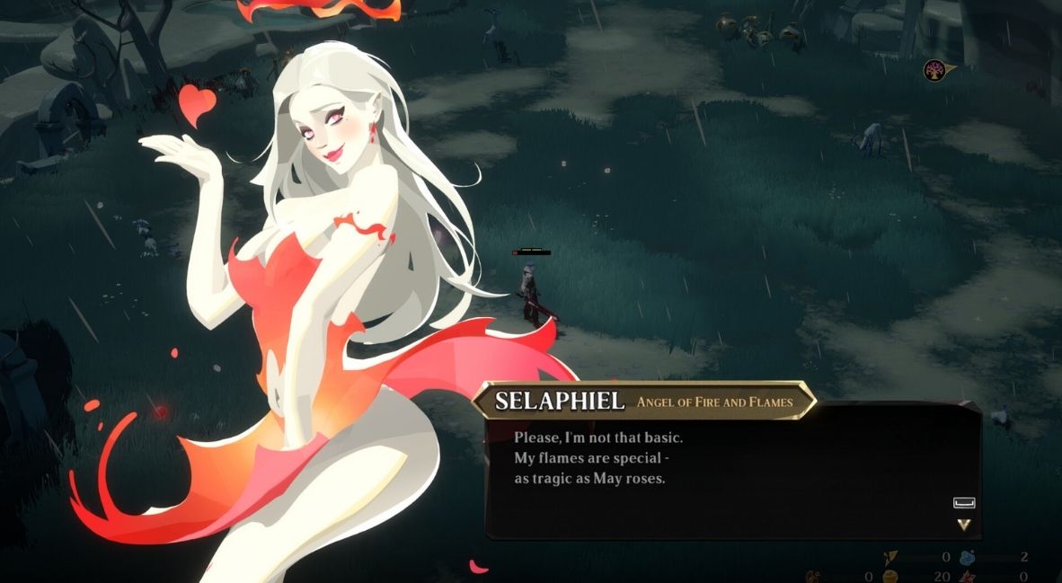 Hot Demons, Hot Angels, And Big Gameplay in Ember & Blade's Expanded Demo 1 Ember and Blade key art from nine lives and line games