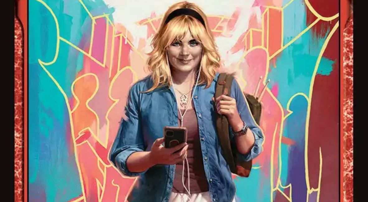 The Magic: The Gathering/Spider-Man card for Gwen Stacy