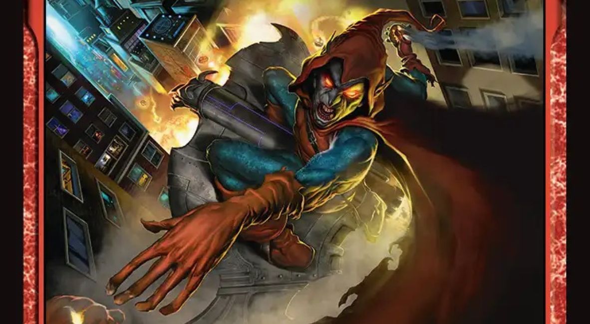 The Magic: The Gathering/Spider-Man card for Hobgoblin 