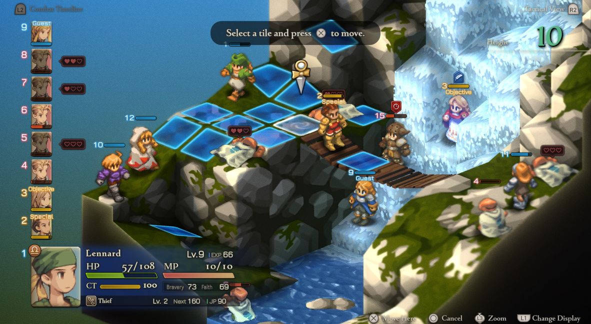 Gameplay from Final Fantasy Tactics - The Ivalice Chronicles