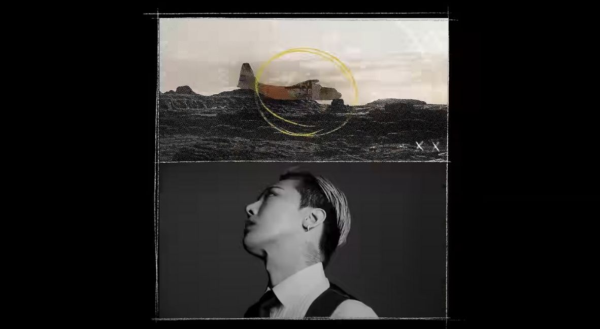 G-Dragon x PUBG promotional still from KRAFTON