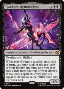 Gwenom Magic the Gathering Black Creature Set