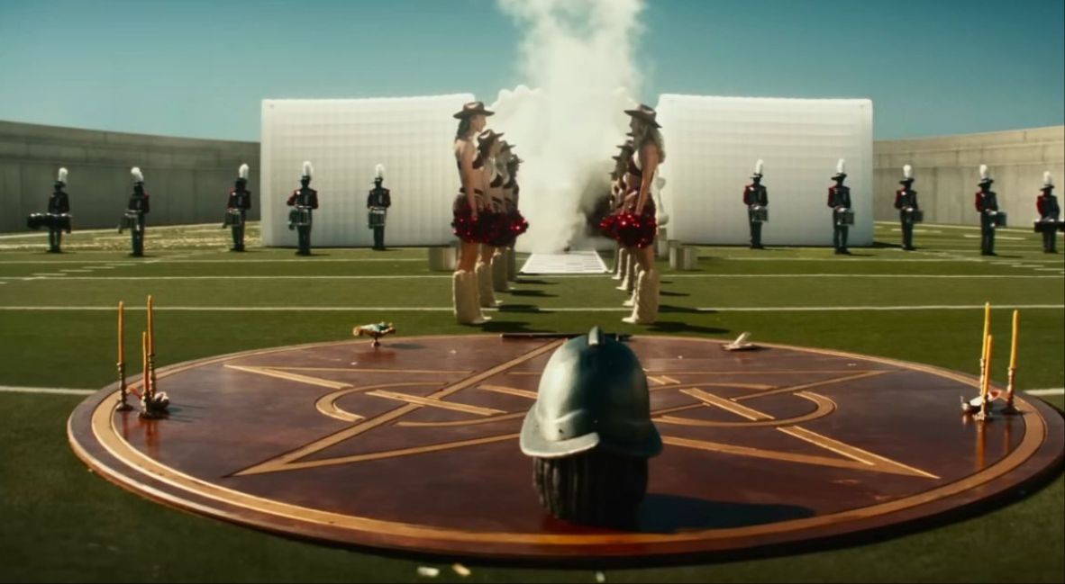 A scene from 'HIM' (2025)