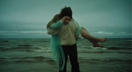 Grace Glowicki and Ben Petrie in Honey Bunch