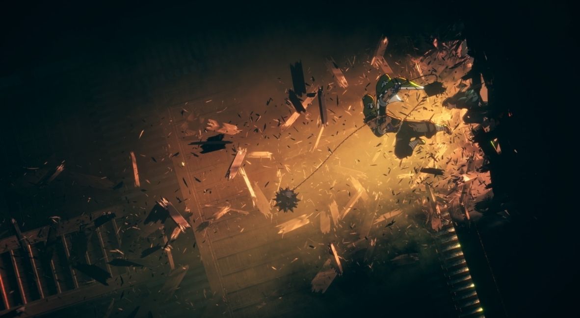 Infinity Castle Demon Slayer Movie - promotional image from Crunchyroll