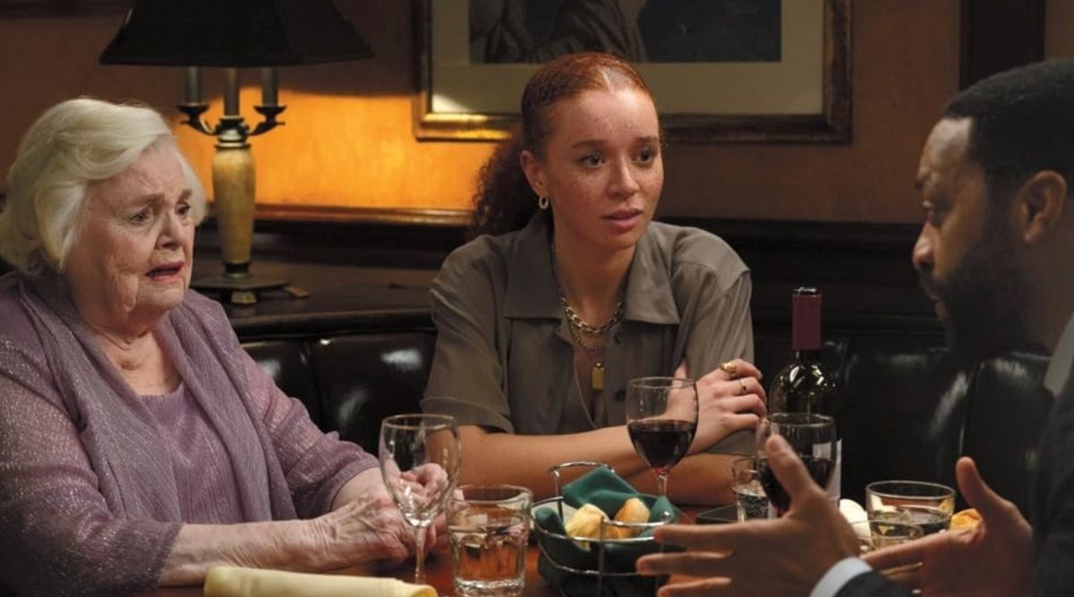 June Quibb, Erin Kellyman, and Chiwetel Ejiofor in Eleanor the Great