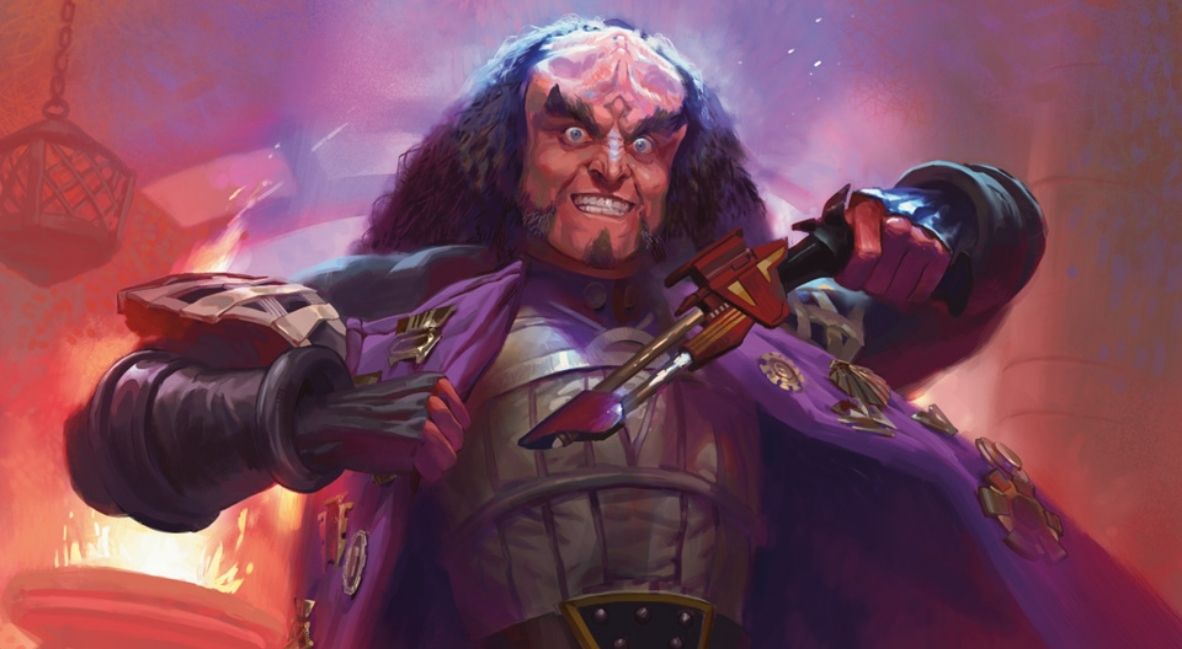 Star Trek Is Coming To Magic: The Gathering 1 Star Trek Set Magic The Gathering - Gowron