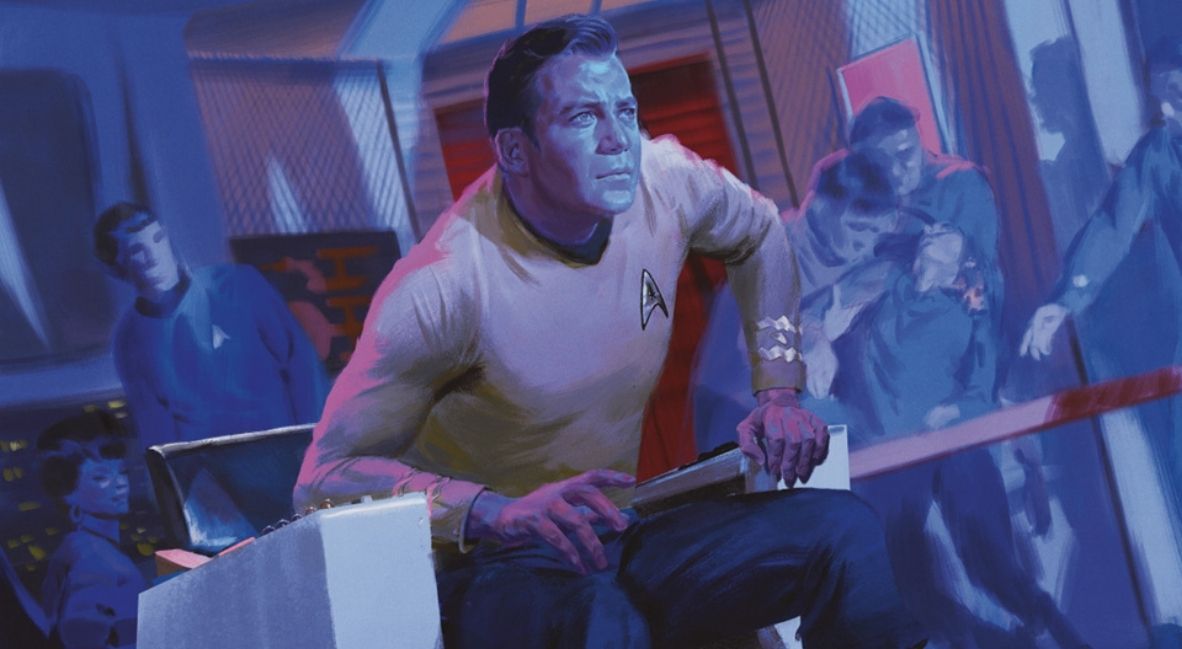 Star Trek Is Coming To Magic: The Gathering 2 Star Trek Set Magic The Gathering - Captain Kirk
