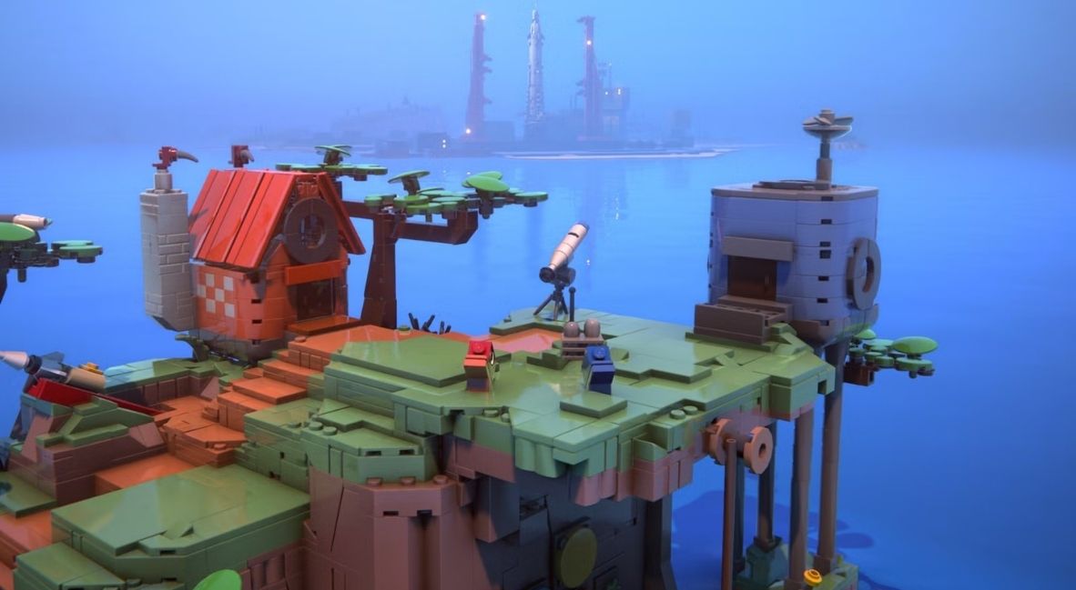 LEGO Voyagers promotional gameplay still from Annapurna and Light Brick Studios