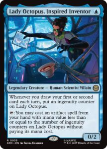 Lady Octopus Magic the Gathering Blue Creature Set