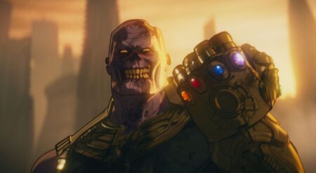 Zombie Thanos in Marvel Zombies