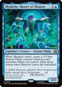 Mysterio Magic the Gathering Blue Creature Set