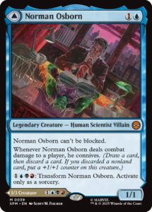 Norman Osborn Magic the Gathering Blue Creature Set