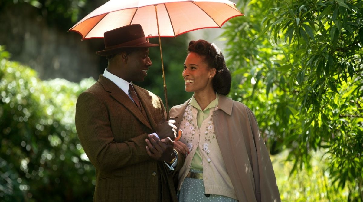 Omar Sy and Cindy Bruna in French Lover on Netflix
