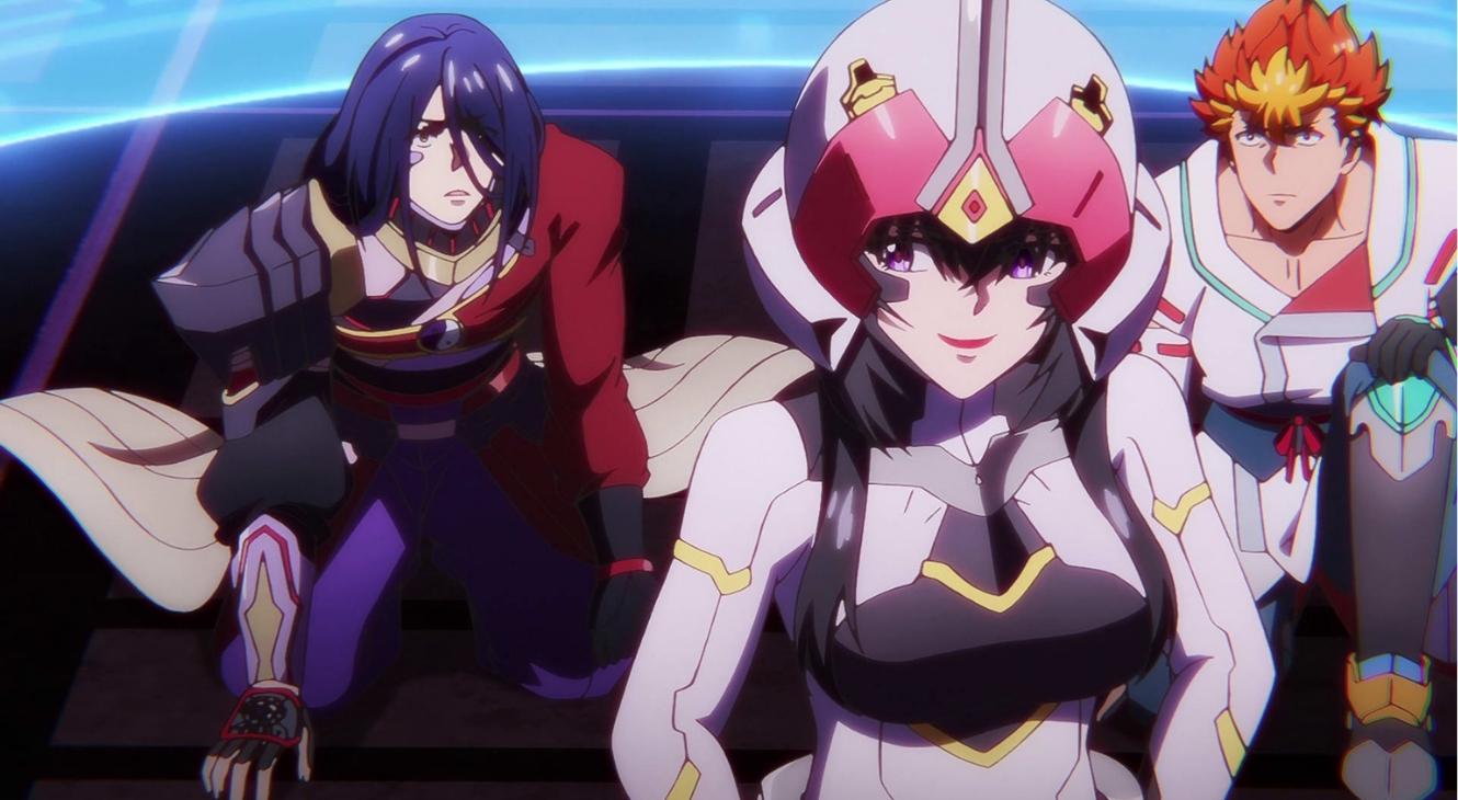 Takeru, Tsukimiya, and Seimei in Onmyo Kaiten Re:Birth Verse