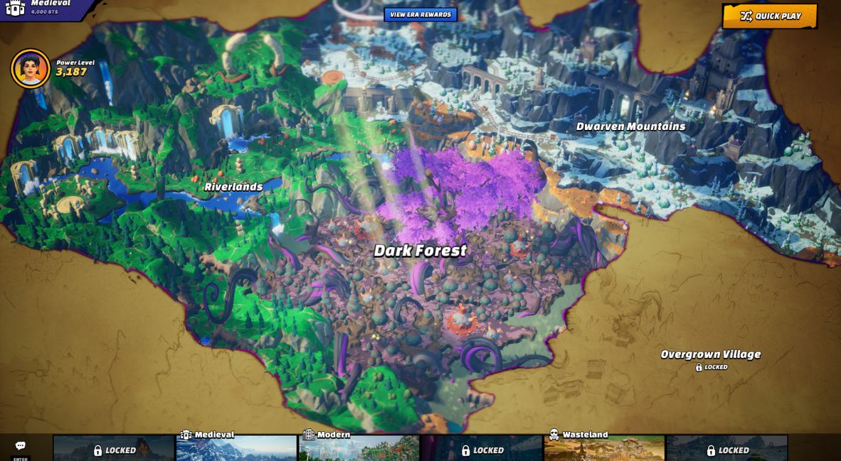 'Out of Time' Looks To Do Something Different And Good With The Action-Roguelite Genre 2 The level selection screen in Out of Time