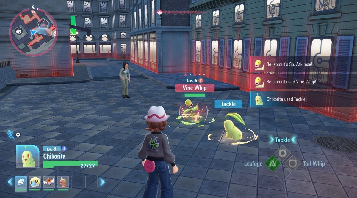 Pokemon Legends Z-A Battle