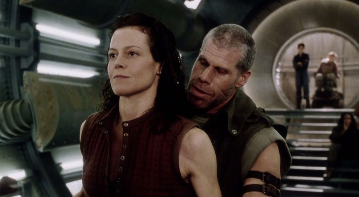 Sci-Fi/Horror Blended With Action: Ranking Every Alien TV/Film After Watching 'Alien: Earth' 4 An image of Sigourney Weaver and Ron Perlman from Alien Resurrection