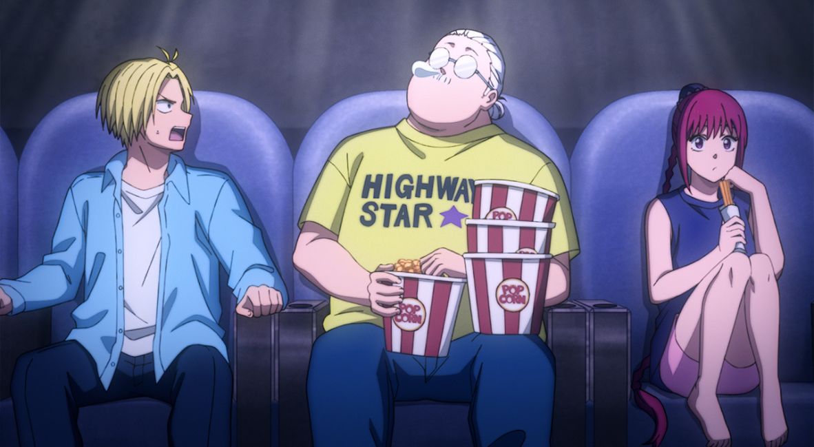 REVIEW: 'Sakamoto Days' Season 1 Wilts Under Pressure 1 Shin, Sakamoto, and Lu watch a movie