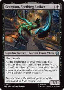 Scorpion Magic the Gathering Black Creature Set