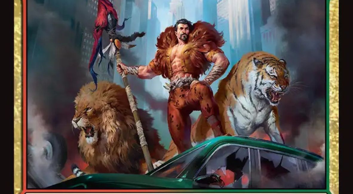 The Magic: The Gathering card for Kraven the Hunter