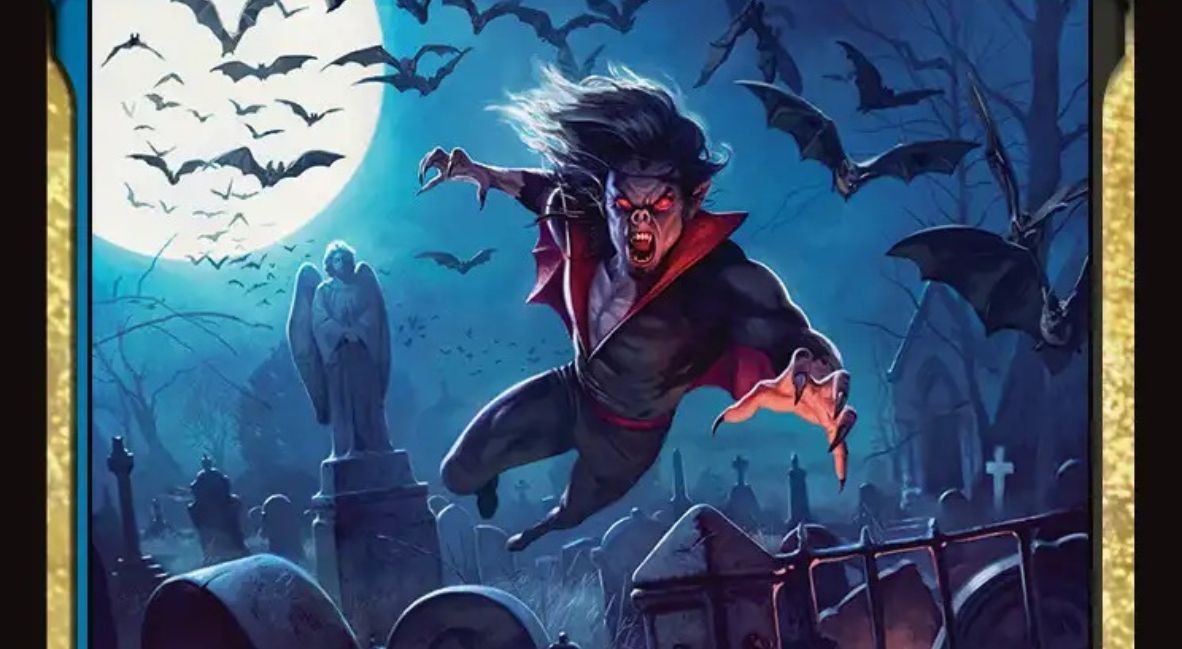 The Magic: The Gathering card for Morbius