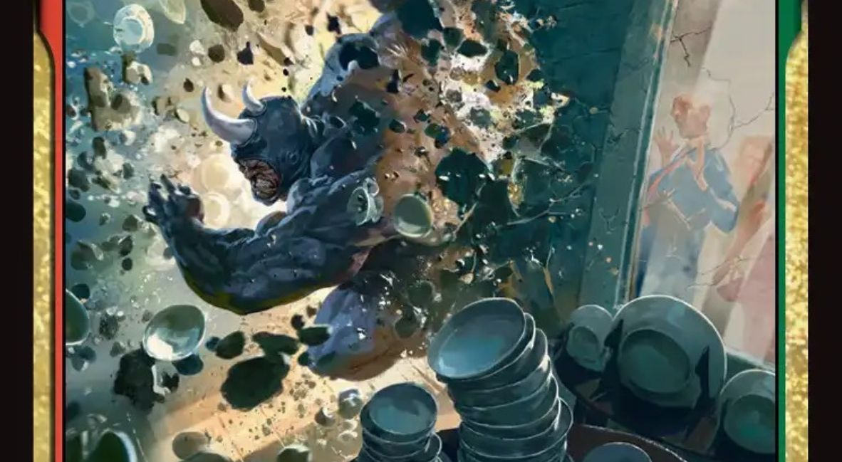The Magic: The Gathering card for Rhino