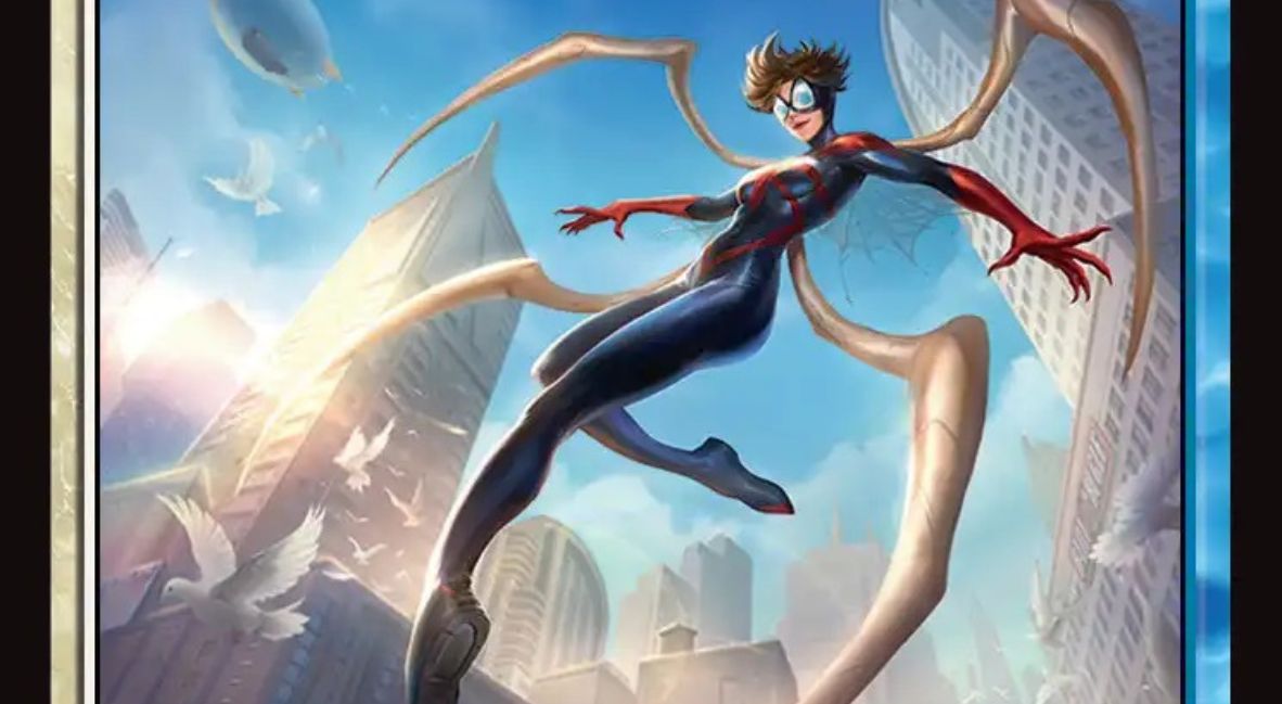 The Magic: The Gathering card for Skyward Spider