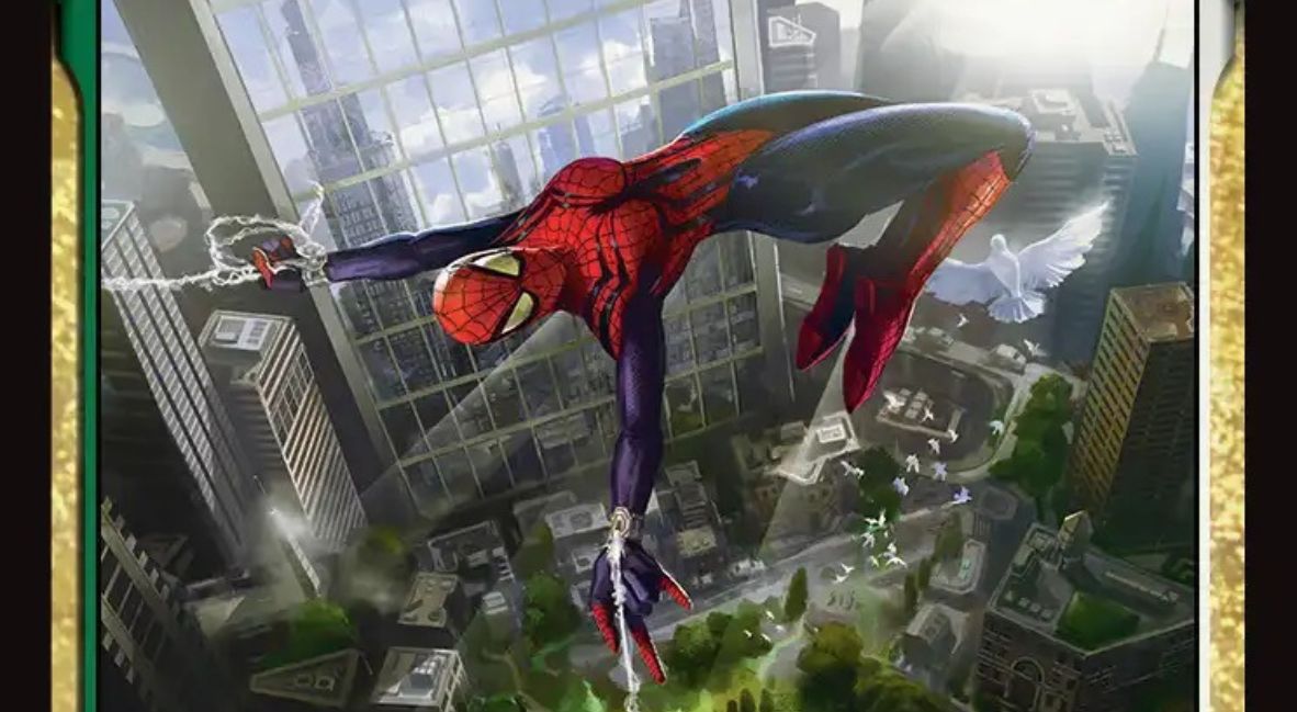 The Magic: The Gathering card for Spider-Girl