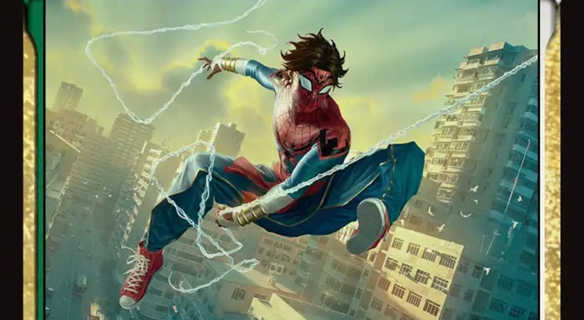 The Magic: The Gathering card for Spider-Man India