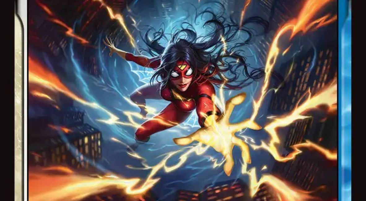 The Magic: The Gathering card for Spider-Woman