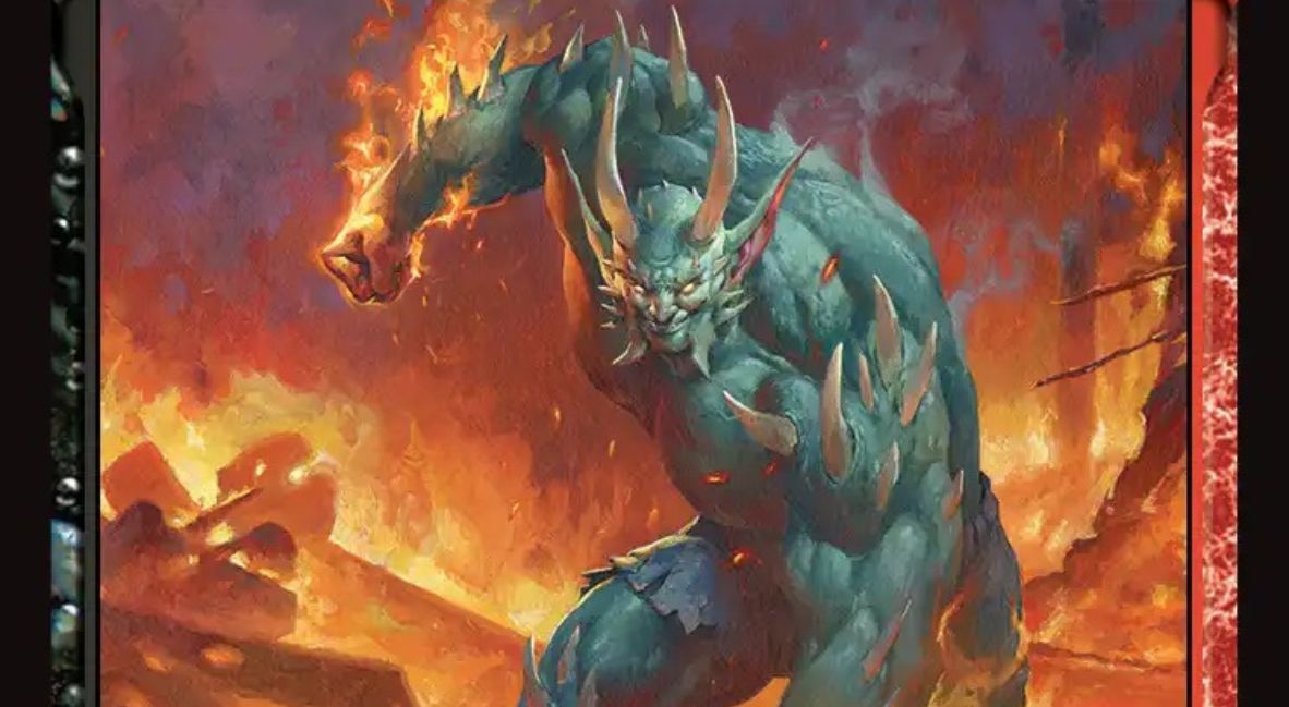 The Magic: The Gathering card for Ultimate Green Goblin