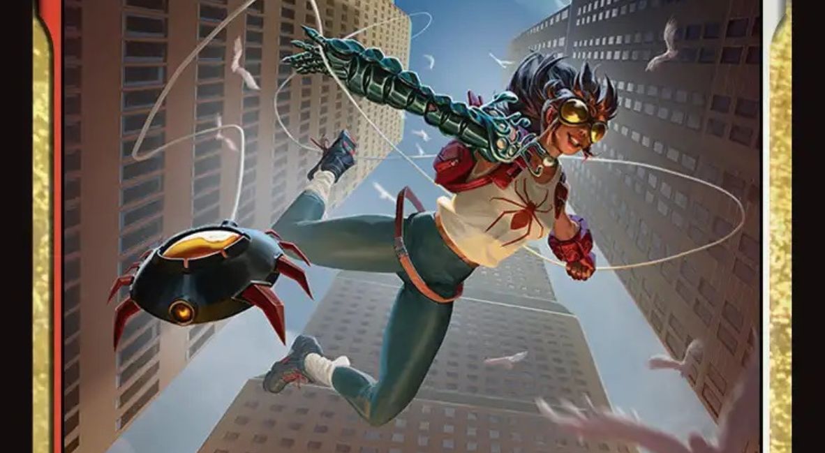 The Magic: The Gathering card for Araña