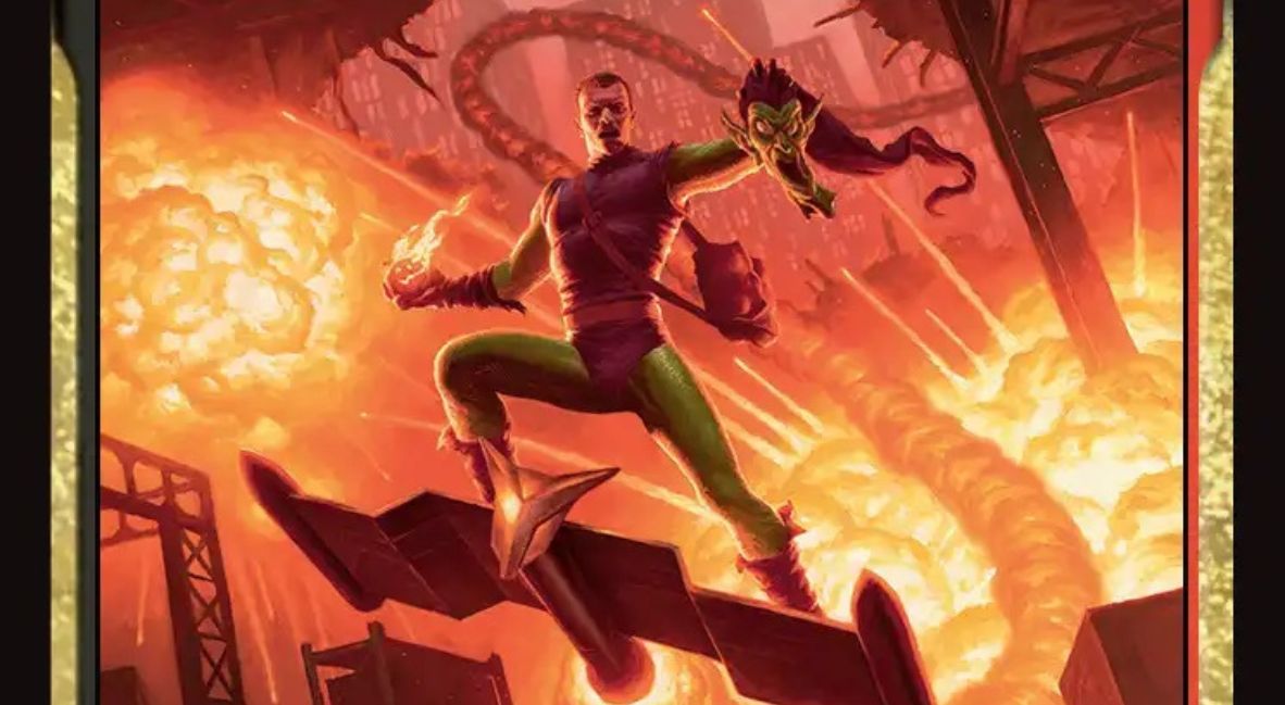 The Magic: The Gathering card for Green Goblin, Revenant