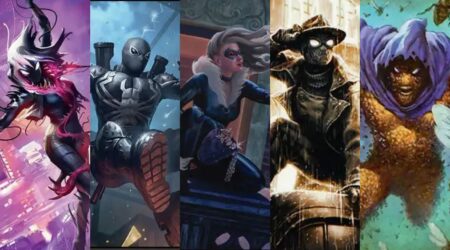 Everything To Know About Magic’s Spider-Man Black Creature Set Spider Man Magic the Gathering Black Set But Why Tho