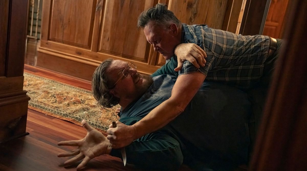 RECAP: 'Peacemaker' Season 2 Episode 6 — "Ignorance Is Chris" 2 Steve Agee and Robert Patrick in Peacemaker Season 2 Episode 6