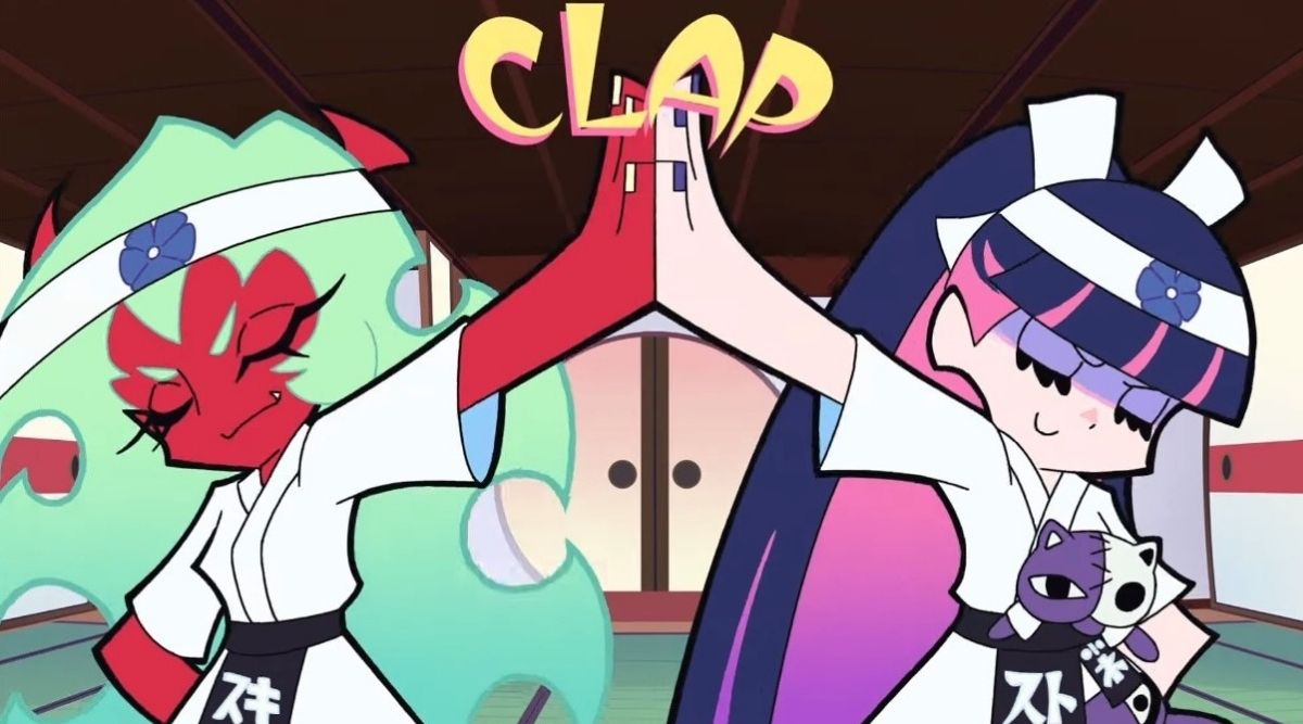 Stocking and Kneesock in New Panty and Stocking with Garterbelt
