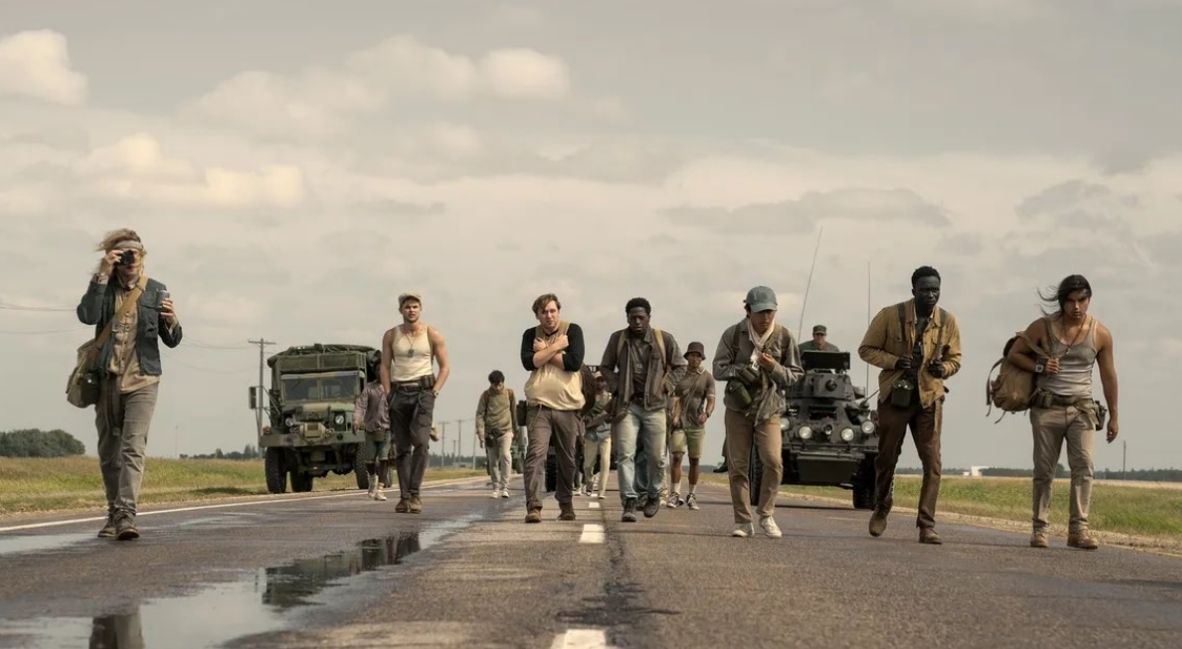 The Long Walk (2025) film review promotional image