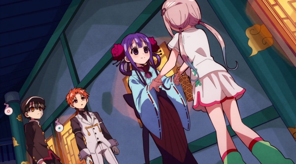 The cast of Toilet Bound Hanako-kun