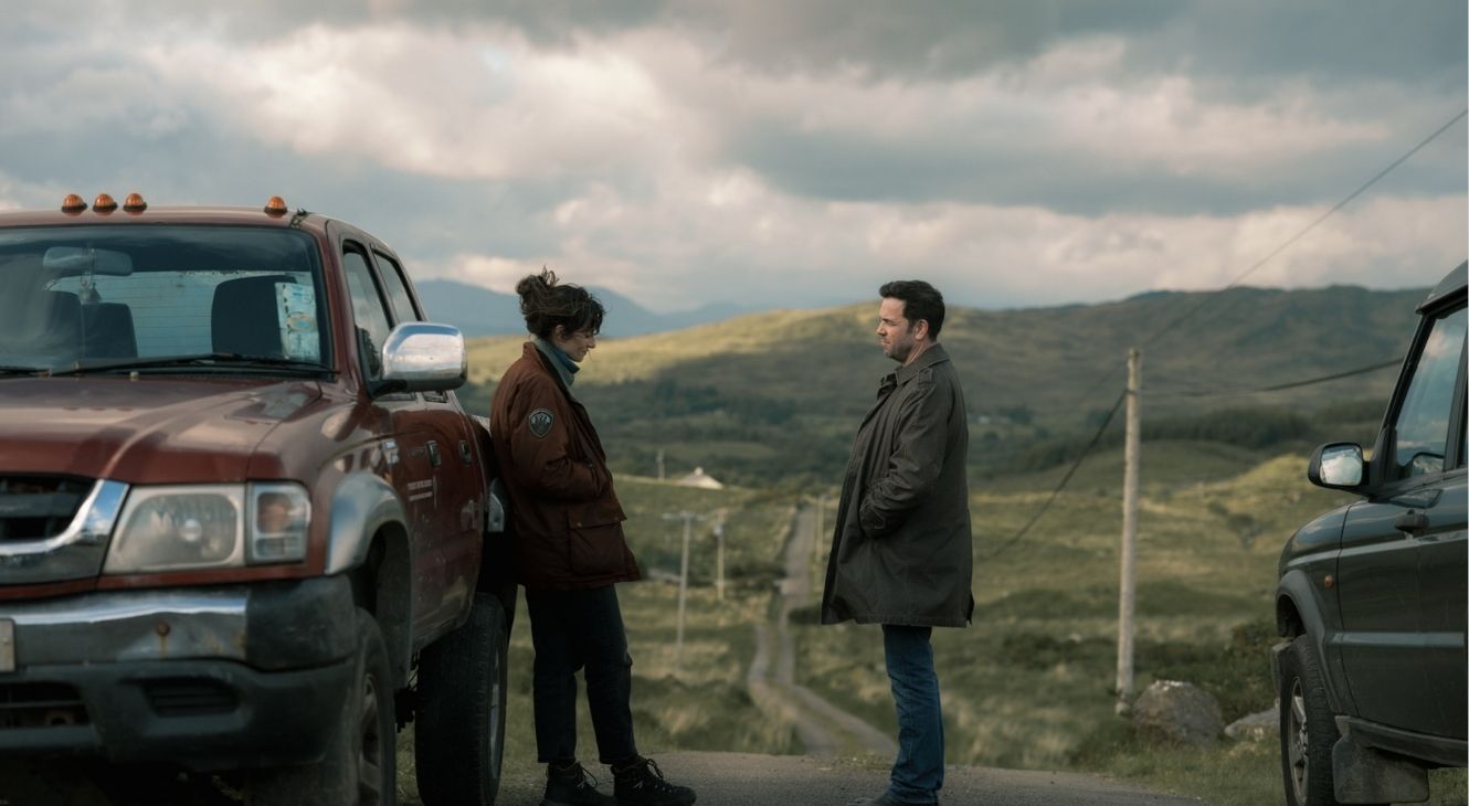 Natasha O'Keeffe and Aaron McCuster in Whitetail