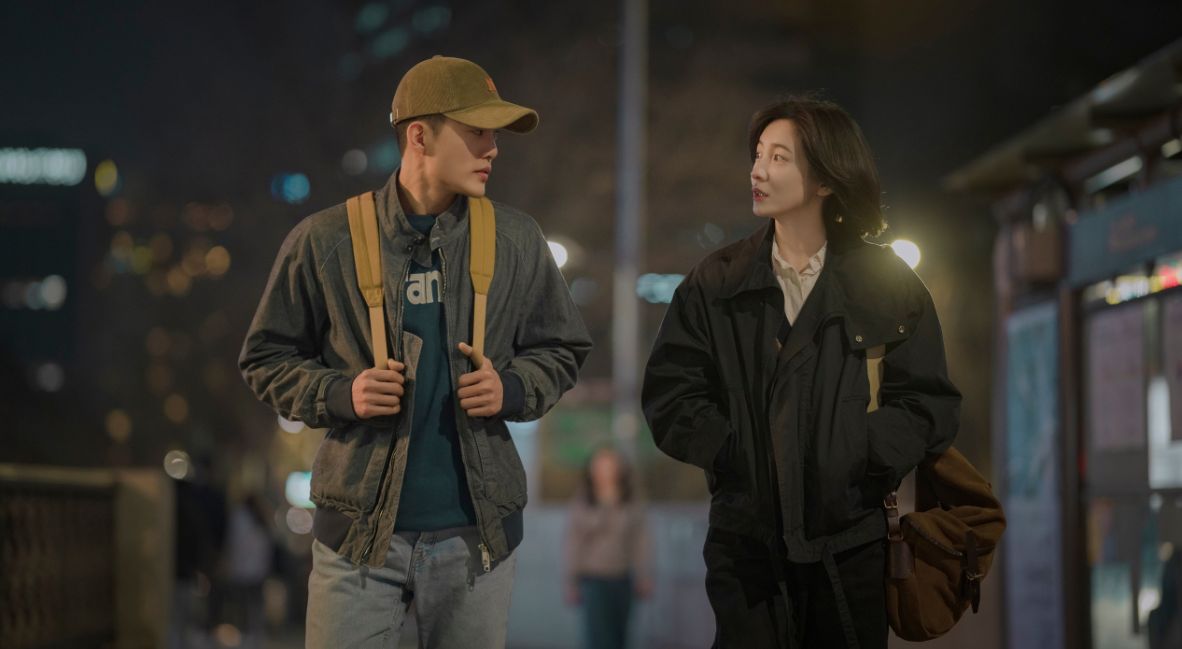 Kim Sang-hak walks Sang-yeon home