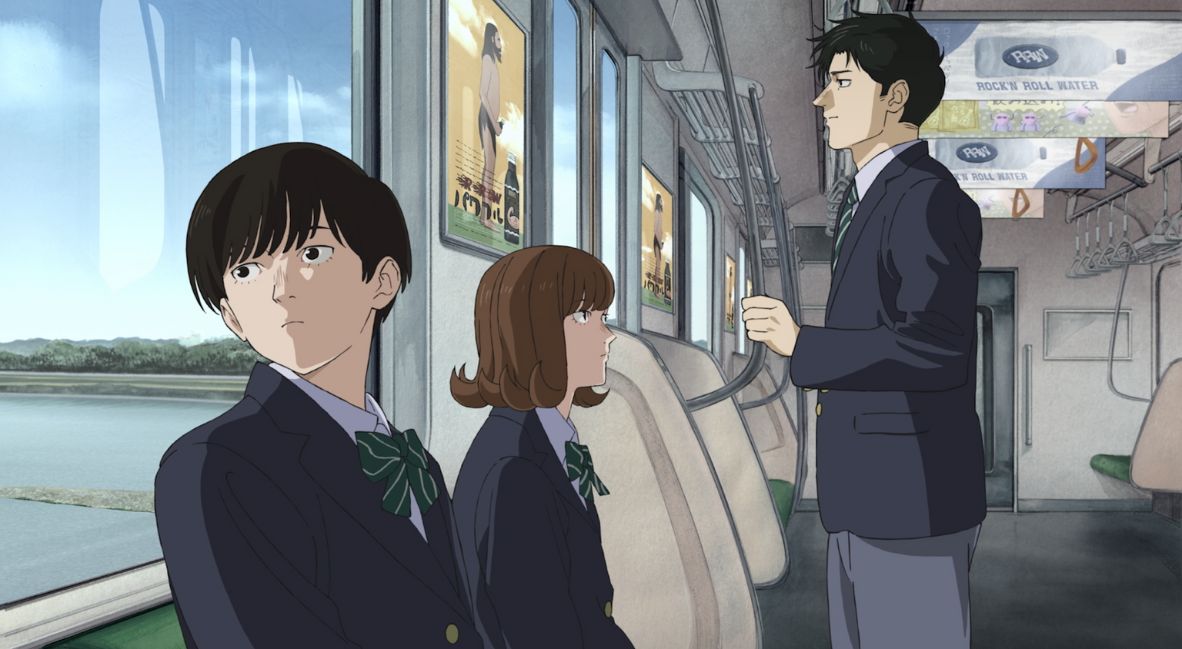 REVIEW: '100 Meters' Achieves A Runners High 2 Togashi rides the train with new friends
