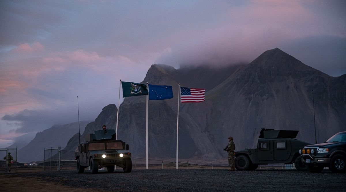 Alaskan Base in A House of Dynamite