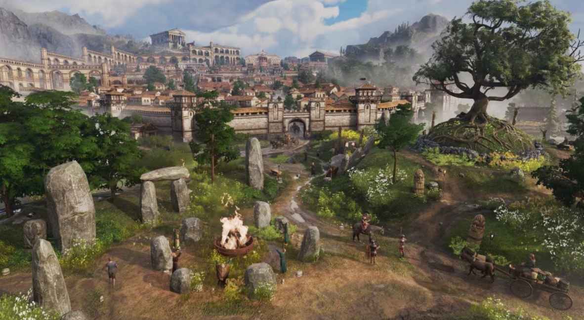 Anno 117 Albion promotional image from Ubisoft Mainz