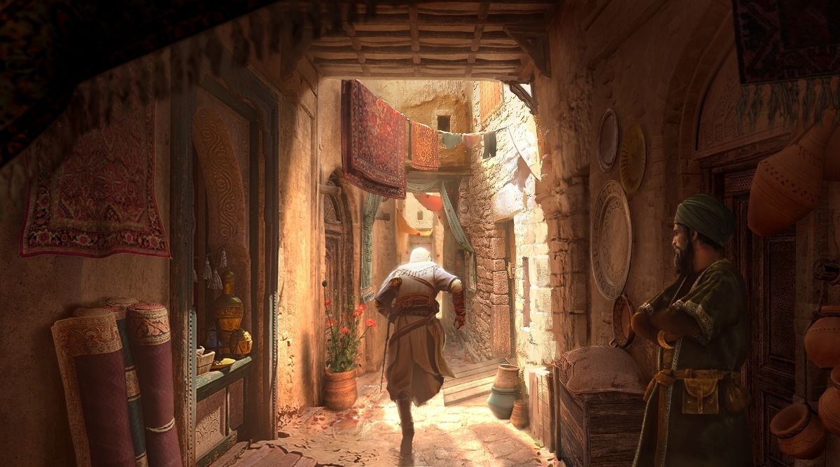 Assassin's Creed Mirage Valley of Memory Basim Running