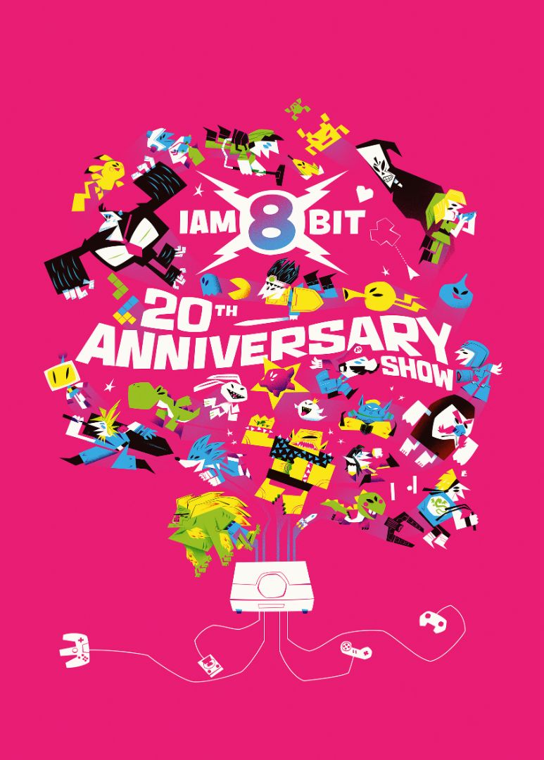 iam8bit 20th anniversary art show